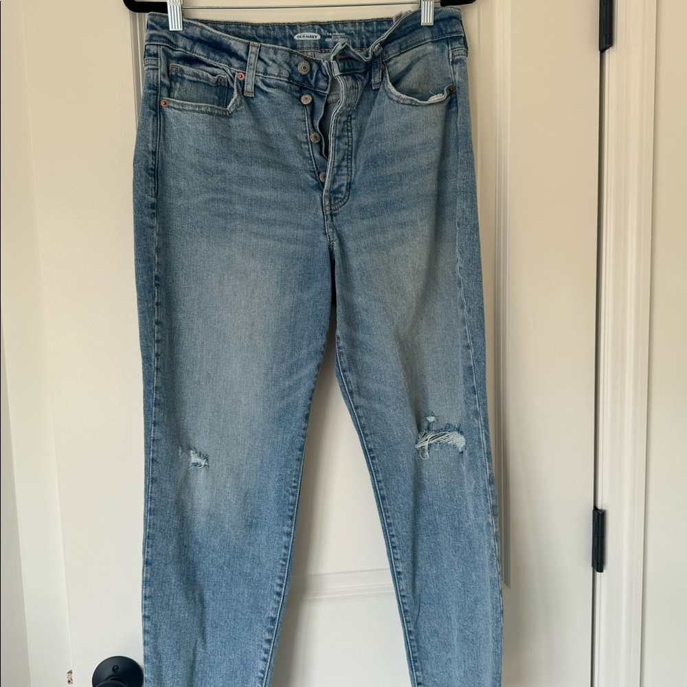 Old Navy O.G. Straight High Rise Secret Slim Pockets Size 12